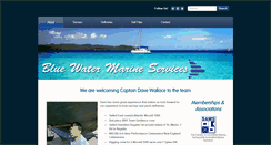 Desktop Screenshot of bluewatermarinesurveys.com